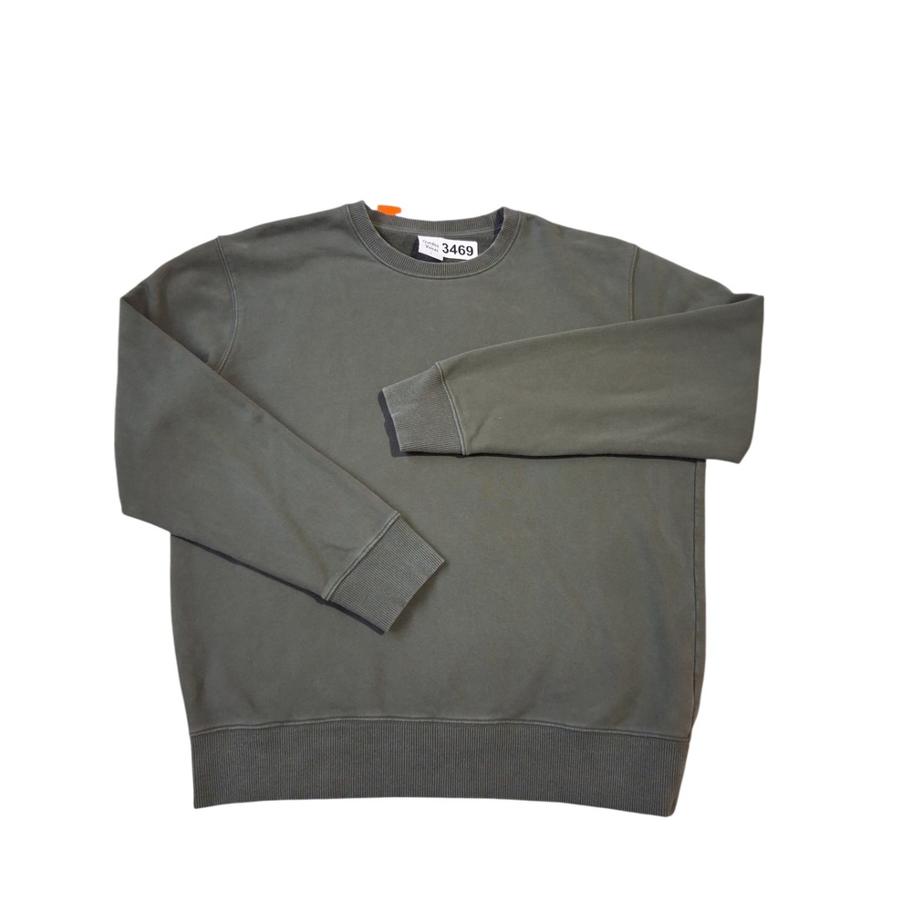 Outdoor Voices‎ Organic Cotton Mens size Large Grungecore Preppy Crew Sweatshirt